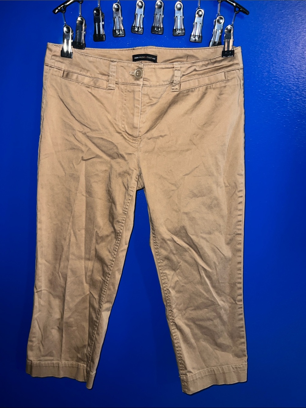 New York & Company Beige Capris